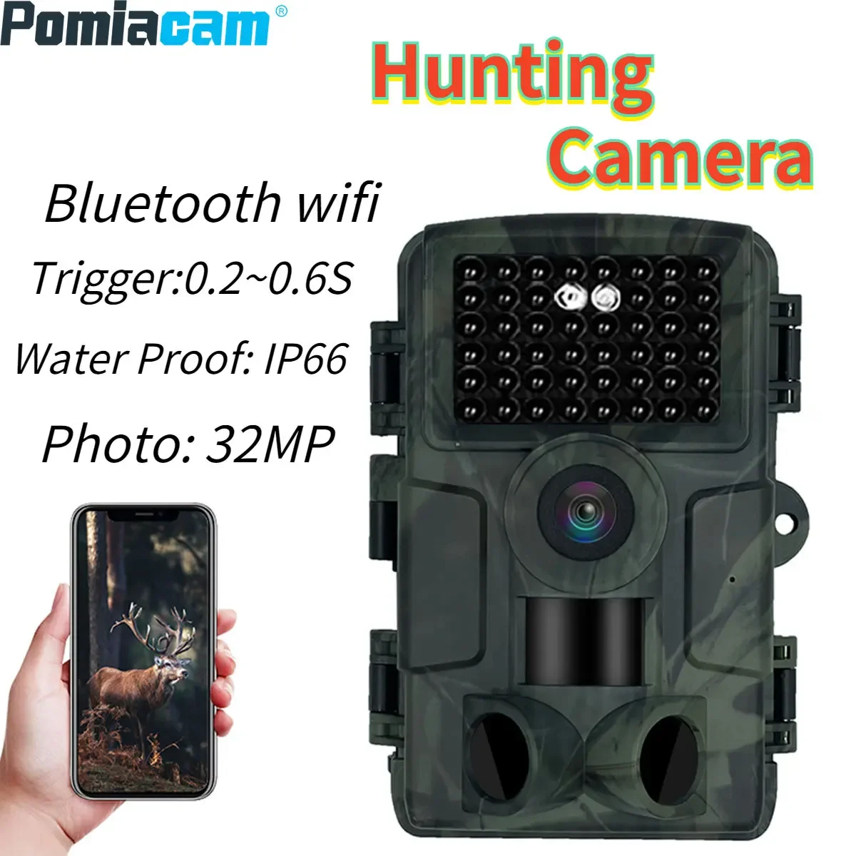 Pr4000 wifi Jagd Trail Kamera Bluetooth 1080p Infrarot Nachtsicht Infrarot Kamera aktiviert Outdoor Trail Kamera Foto falle