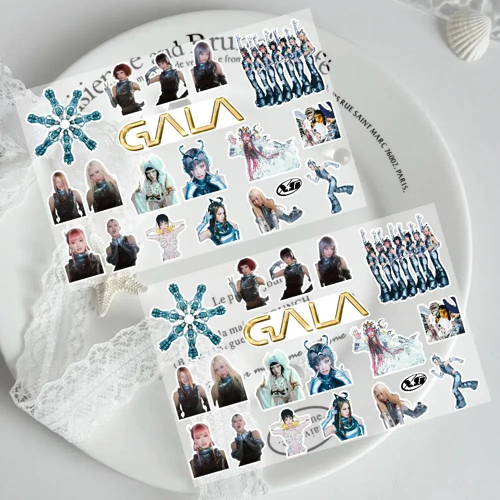 ملصقات مجموعة الفتيات X-XG لألواح التزلج على الجدران والكمبيوتر المحمول وزجاجة المياه لعبة الدراجة النارية وإكسسوارات الديكور للأطفال #1