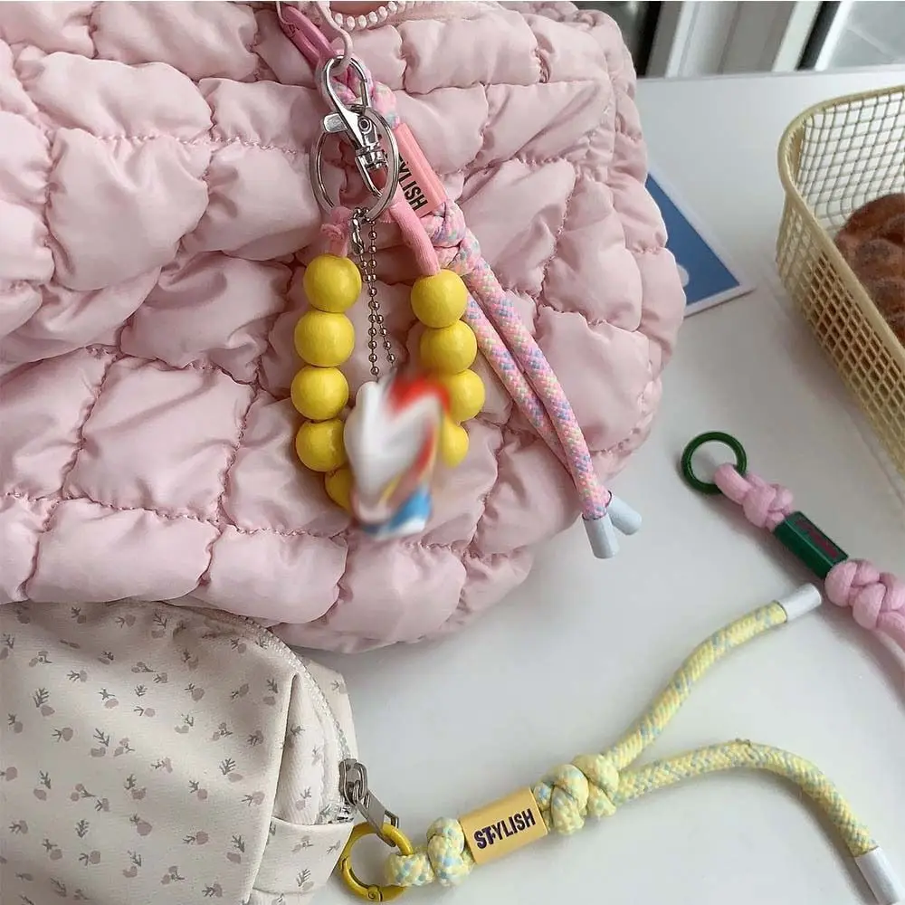 

Cloth Nylon Rope Bag Pendant Bag Match Accessories Stuffed Fresh Backpack Decoration Bag Charms Korean Style