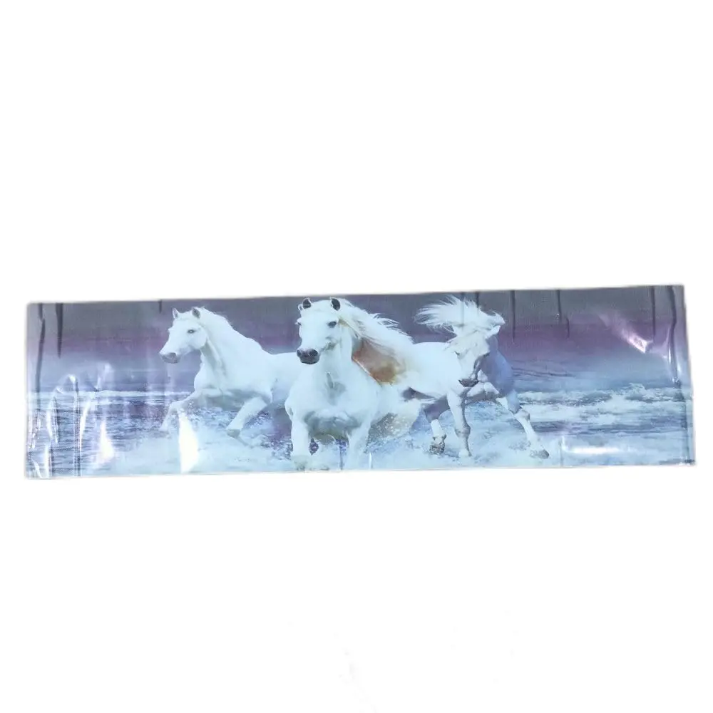 Truck Pickup SUV Rear Window Sticker Three White Horse Graphic Decal 135cmx36cm