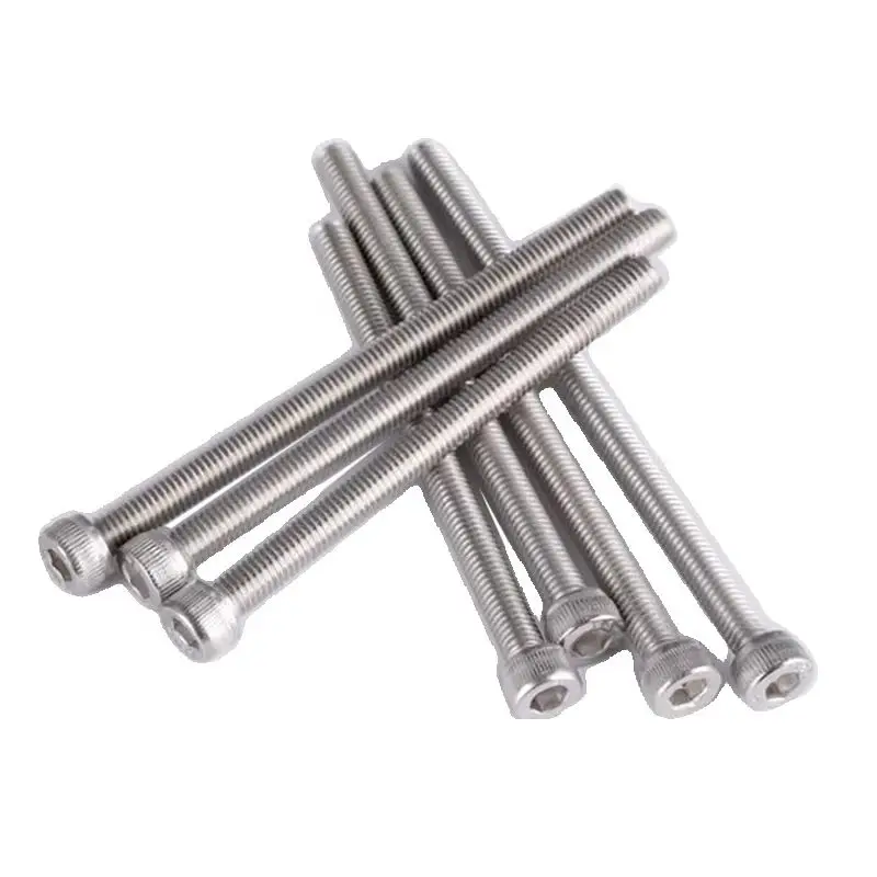 Hex Bolt Socket Cap Screws Allen M3 M4 M5 M6 M7 M8 Stainless Steel Long 100mm 110mm 120mm 130mm 140mm 150mm 160mm 170mm 200mm