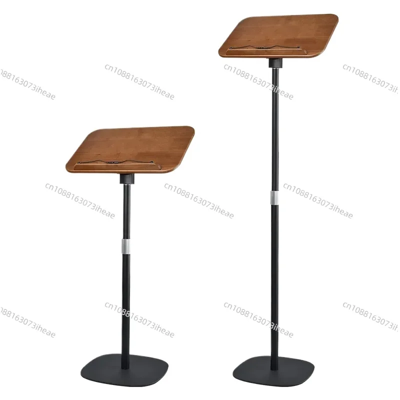 

Floor Book Stand with Metal Support Laptop Desk Holder Cookbook Tray Perfect for Reading and Document Display Multifunctional