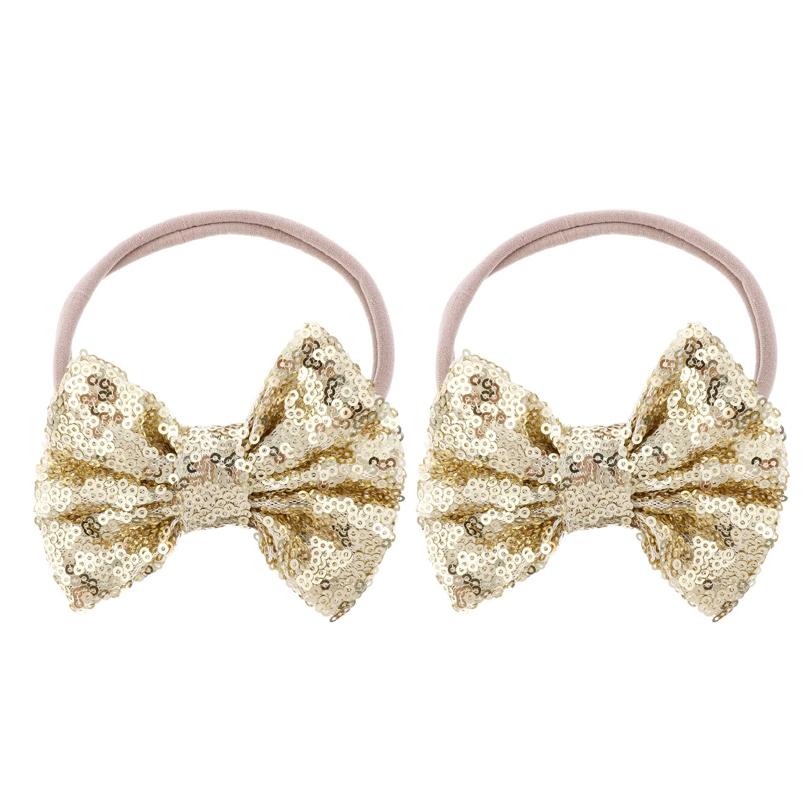 

2pcs Bow Headbands for Hair Bands Headband Elastic Fabric Accessories Comfortable