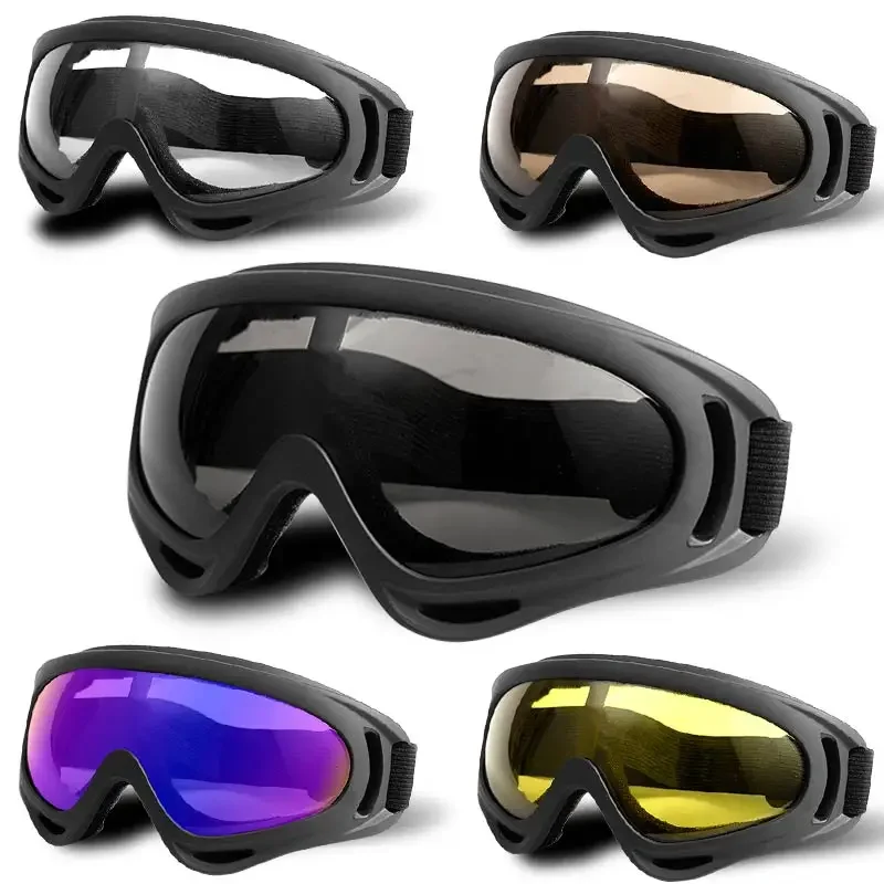 Retro Motorcycle Goggles Outdoor Sport Safety Glasses Skiing Windproof Goggle Glasses Eye Protection Motorcycle Accessories