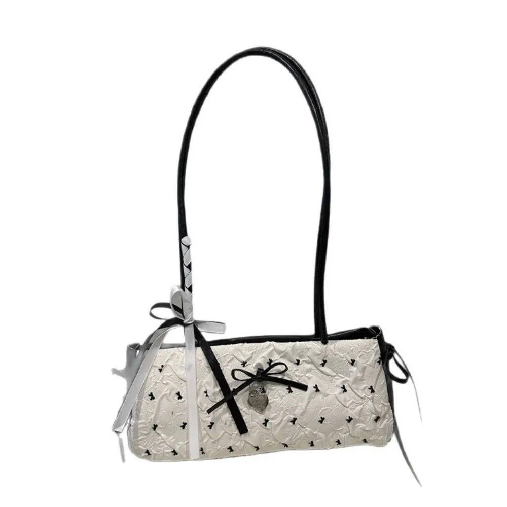 Modische PU-Leder Unterarmtasche im Retro-Stil mit Großer Kapazität, Hobo-Tasche mit Langem Riemen, Crossbody-Taschen – Detail 2