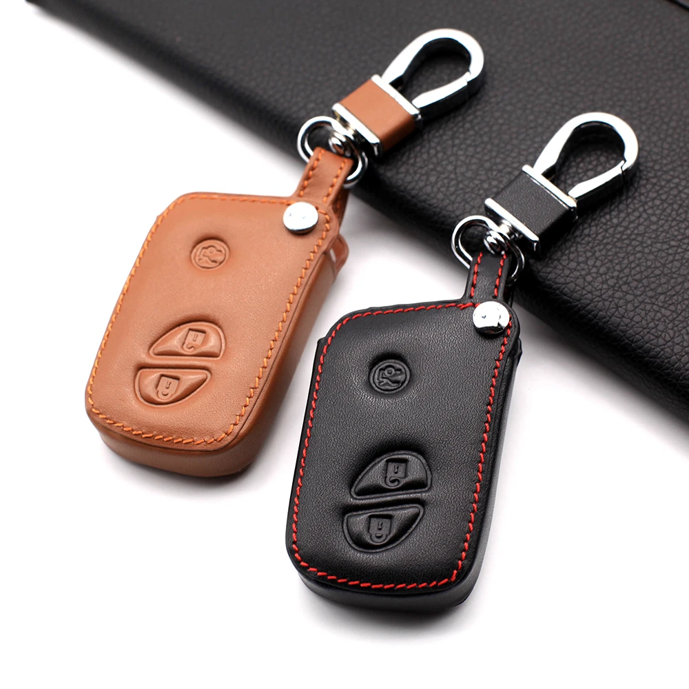 For Lexus CT200H GX400 GX460 IS250 IS300C RX270 ES240 ES350 LS460 GS300 450h 460h New Car Remote Key Case Cover Fob Keychain