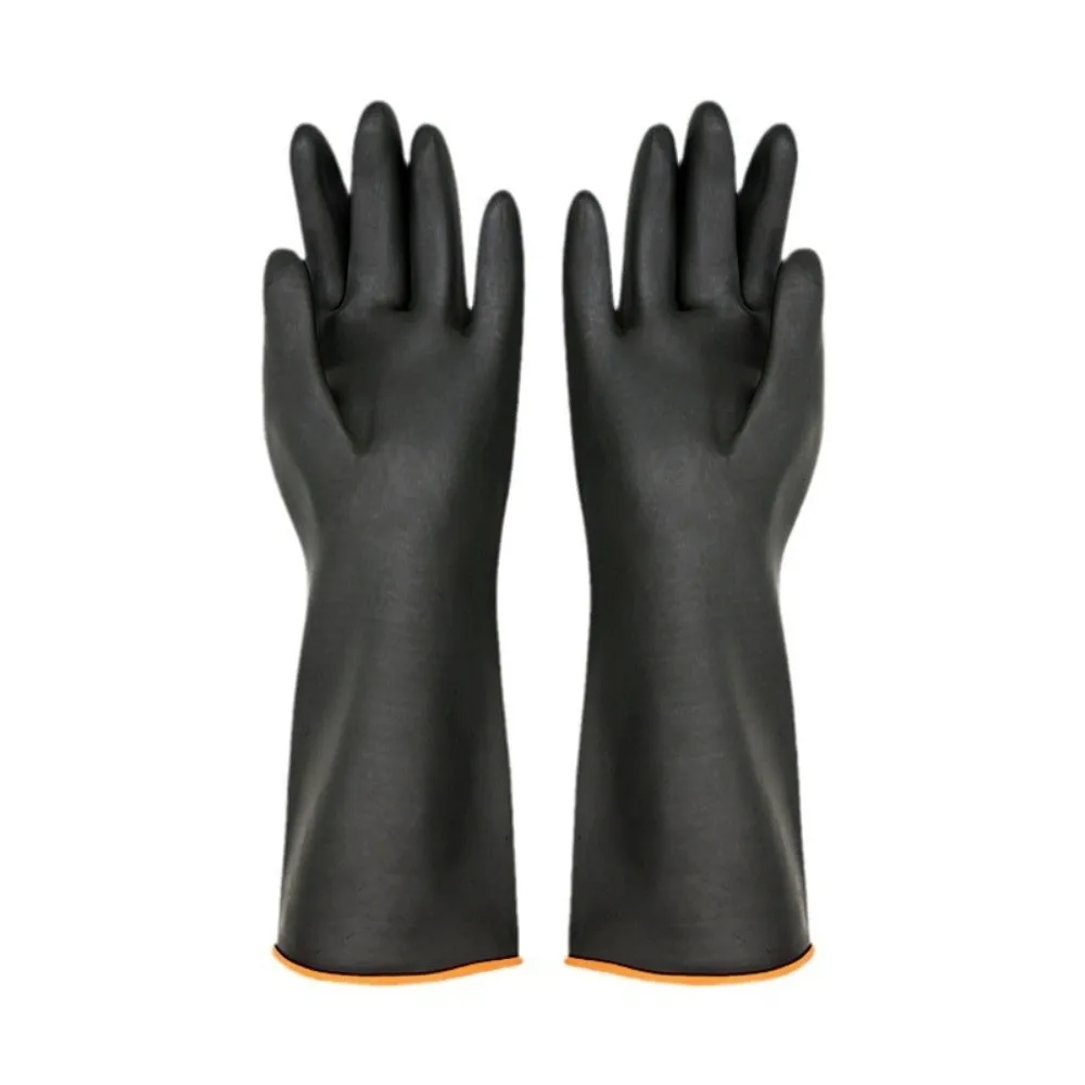 

Acid and Alkali Resistant Labor Protection Gloves Oil Resistance Thickened Latex Glove Wear-Resistant Chemical Resistant