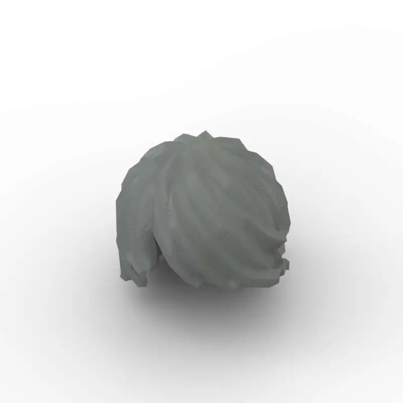 MOC 10PCS Mini Parrucca 87991 No.6 Ragazzo Capelli Corti 18226 Parte Cuciture in Mattoni Sostituibili Building Blocks Giocattolo Ragazzi Regalo di Festa