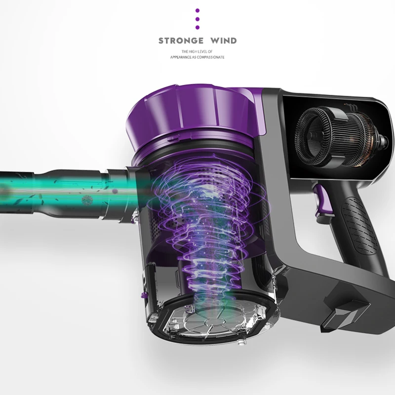 Пылесос бытовой проводной 3-в-1, 400 Вт, 14 кПа