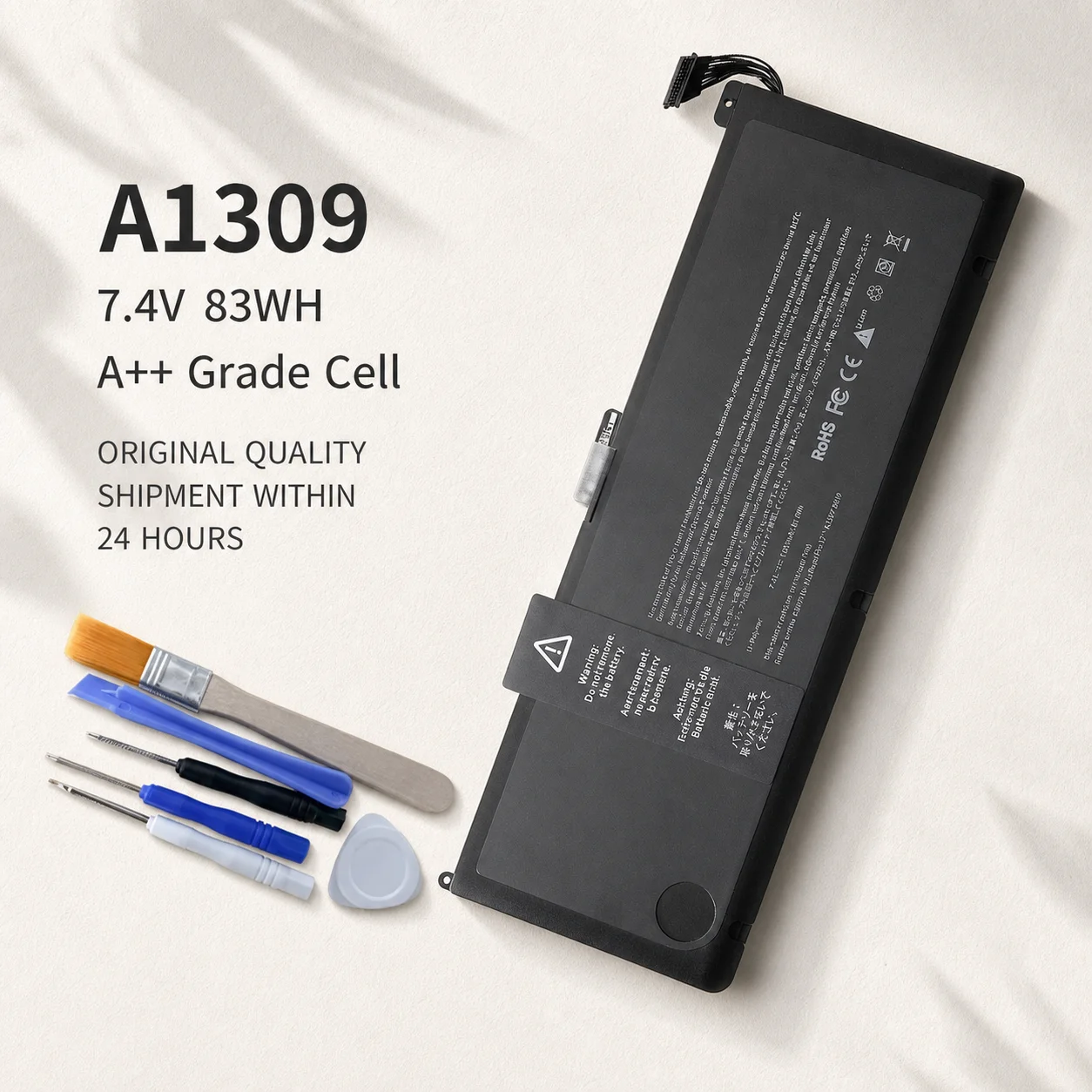 Replacement Laptop Battery for Apple MacBook Pro 17