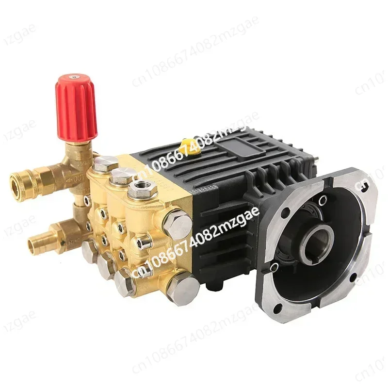 High pressure washer brass triplex plunger pump 100-300bar 15-18LPM suitablefor electric motor gaoline engine diese
