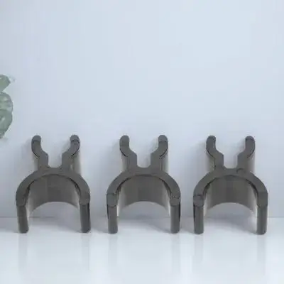 Suporte para caneta em formato de trompete, 3 peças, plástico preto, clipe para lápis, instrumentos musicais, clipes portáteis para caneta, acesso conveniente para escrita