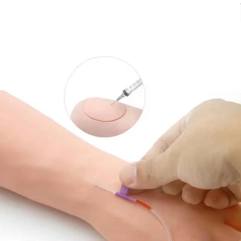 Venipuncture arm model infusion training simulation injection arm model medical arm nursing training human model