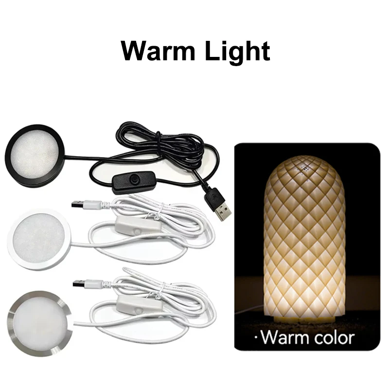 Voor Bambu Lab LED Lamphouder Verstelbare Lichtset Onderdelen Hardware DIY Model Veelkleurig Licht Aluminium Shell 001 - afbeelding 1
