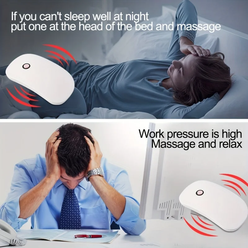 Electric Hair Massager, High Frequency Vibration Scalp Massager Brush for Head & Body Relax, Portable Beauty Tool for Hair Care. view 5