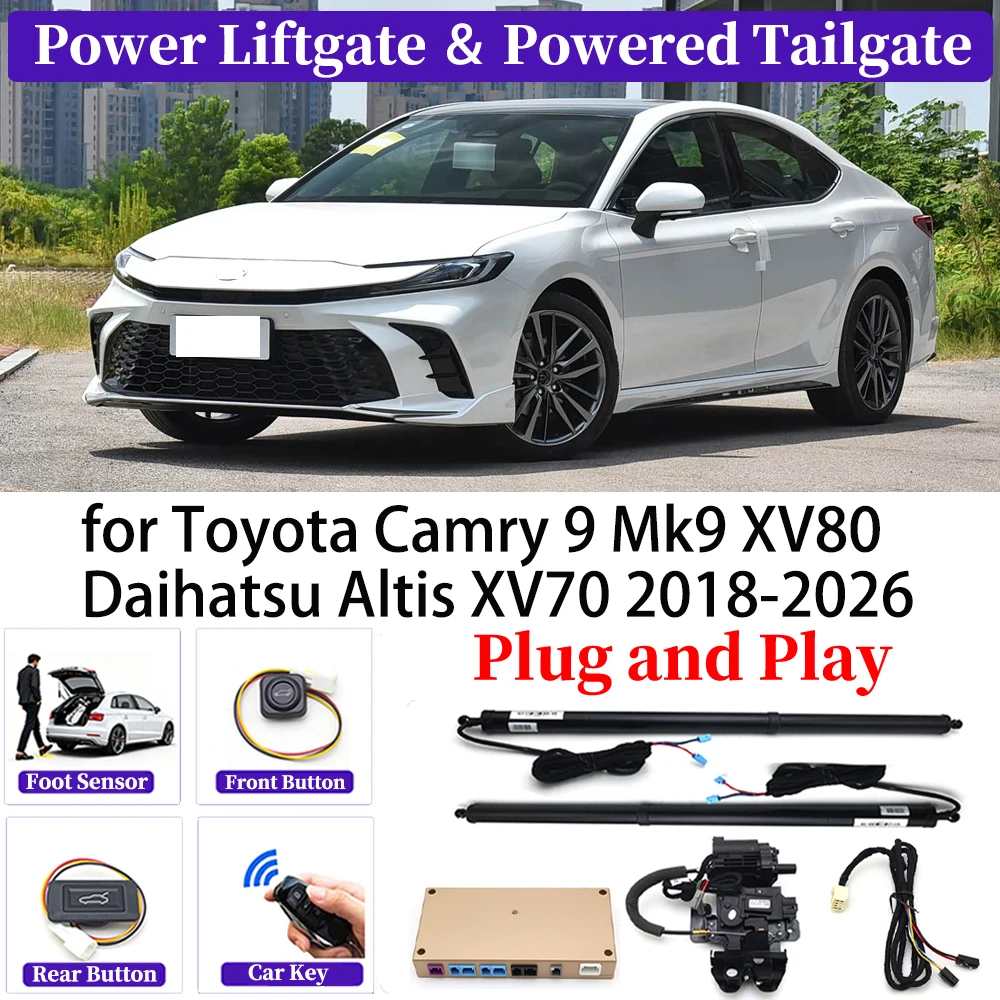 

for Toyota Camry 9 Mk9 XV80 Daihatsu Altis XV70 2018-2026 Car Automatic Power Liftgate Kit Smart Auto Electric Tailgate System
