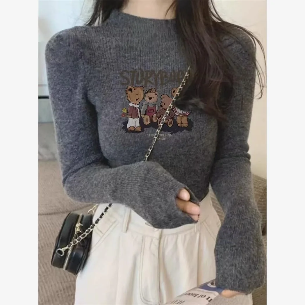 

ay f-High Collar Long Sve Base irt Women's Autumn Winter Inner Wear Ele Slim Fit Top Ci Walk Coolmax Fiber