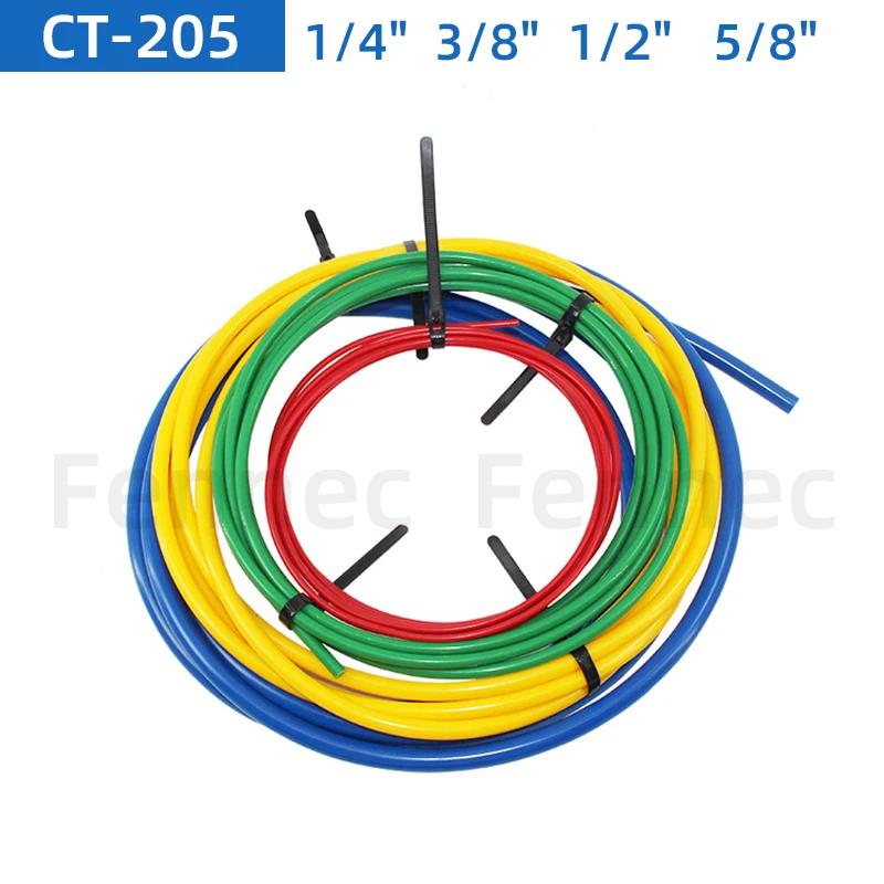 Air Copper Pipe Protector CT-205 PE Plastic Pipe Bending Tool 4M Anti-Deformation Copper Pipe Protection Non-Deformation