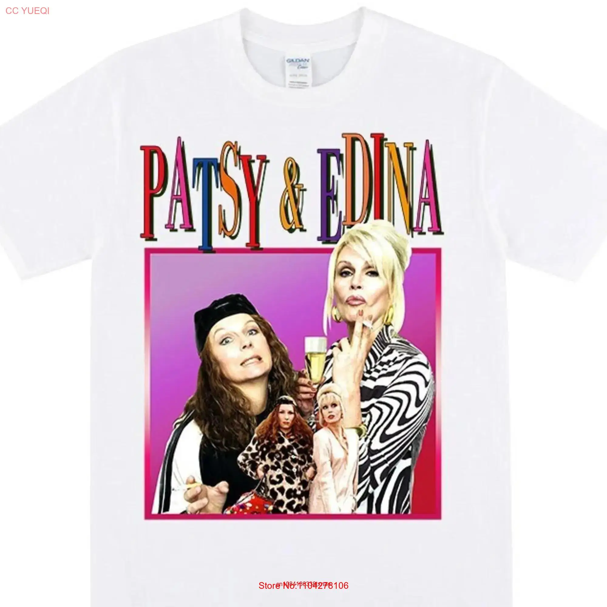 PATSY EDINA Homage T shirt For Absolutely Fabulous Fans Funny Women Best Friend You're The To My Eddie