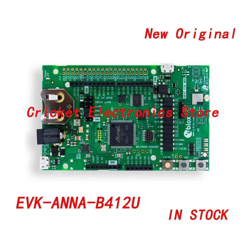 

EVK-ANNA-B412U Bluetooth Development Tools - 802.15.1 Eval. kit ANNA-B412, external antenna (U.FL)