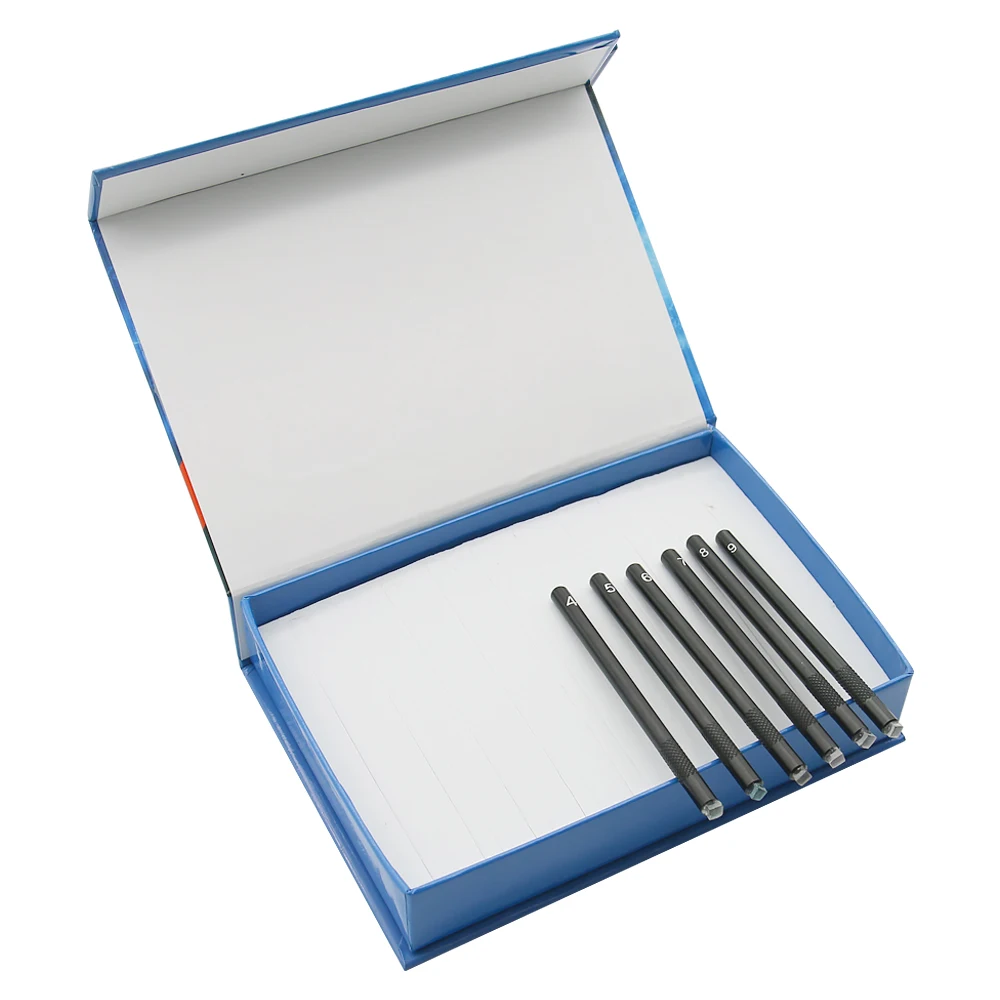 Mohs Hardness Level Tester Tools with Carrying Case Gemstone Mohs Hardness Pencil Testers & Measurements 104mm*6mm