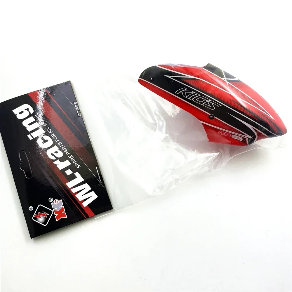 XK K110S recambios de helicóptero por control remoto, accesorios, dosel, hoja principal, engranaje, Motor trasero, cabezal de Rotor, receptor ESC