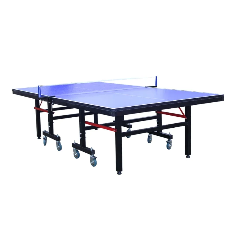 2026 Competition folding home standard size indoor movable high-density board table tennis table
