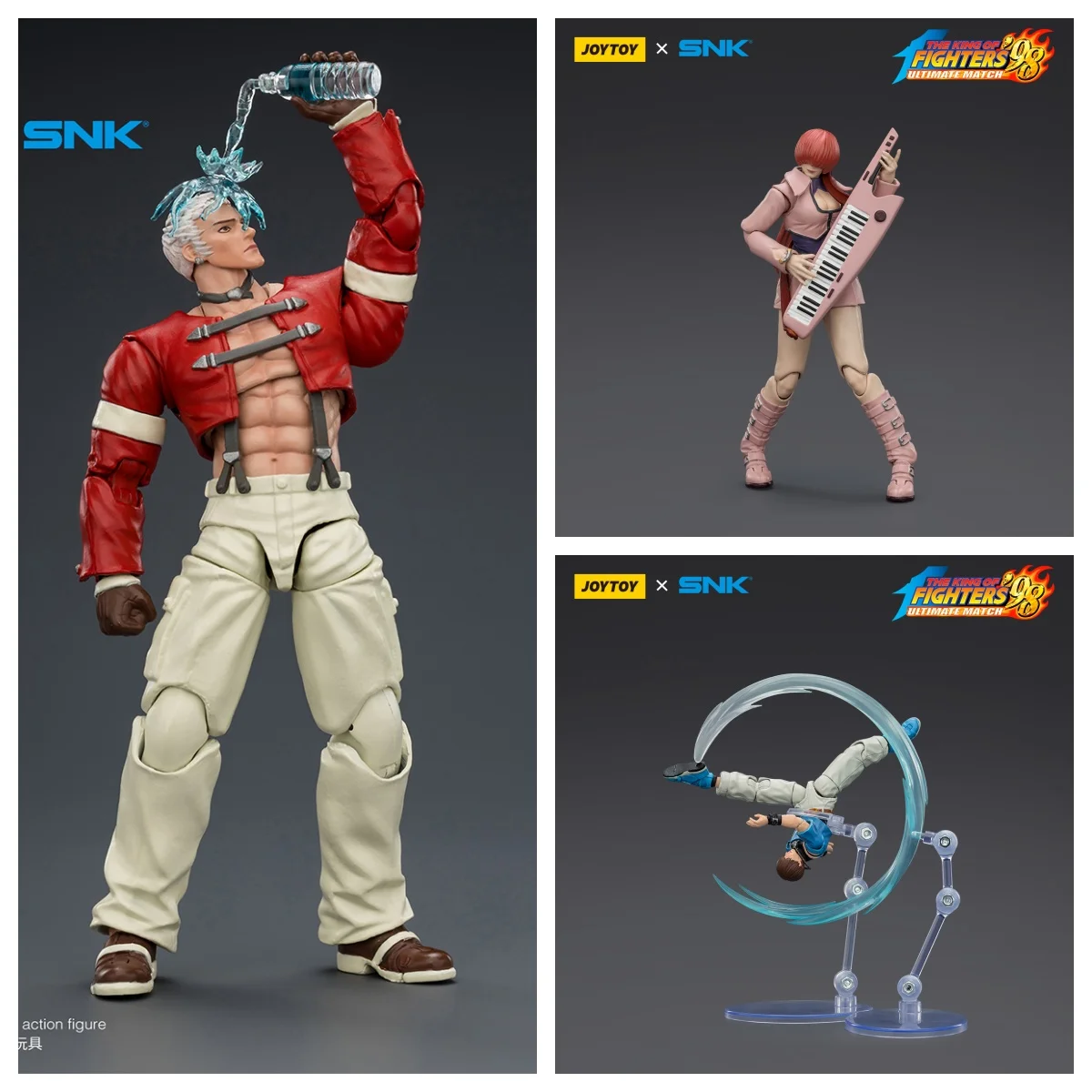 

HIPLAY JOYTOY KOF'98UM Orochi Team Chris JT04063 1/18 Scale Action Figure