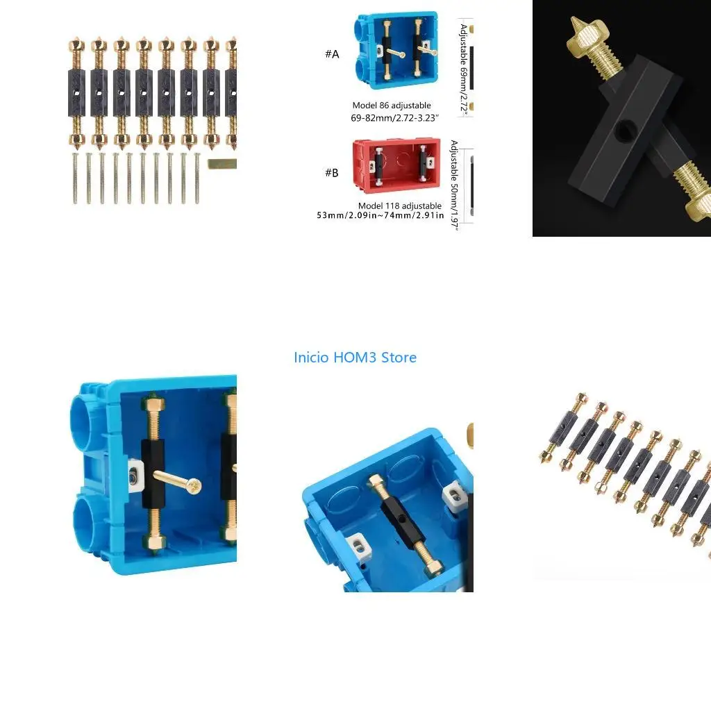 A5YD 10Pcs Switch Cassette Screw Support Rod Cassette Repairer Switch Box Repair Tool