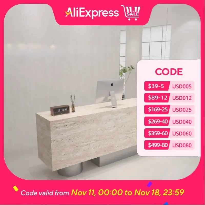 

Beige Hotels Logo Reception Desks Design Storage Clinic Cashier Reception Desks Front Modern Theke Rezeption Office Furniture