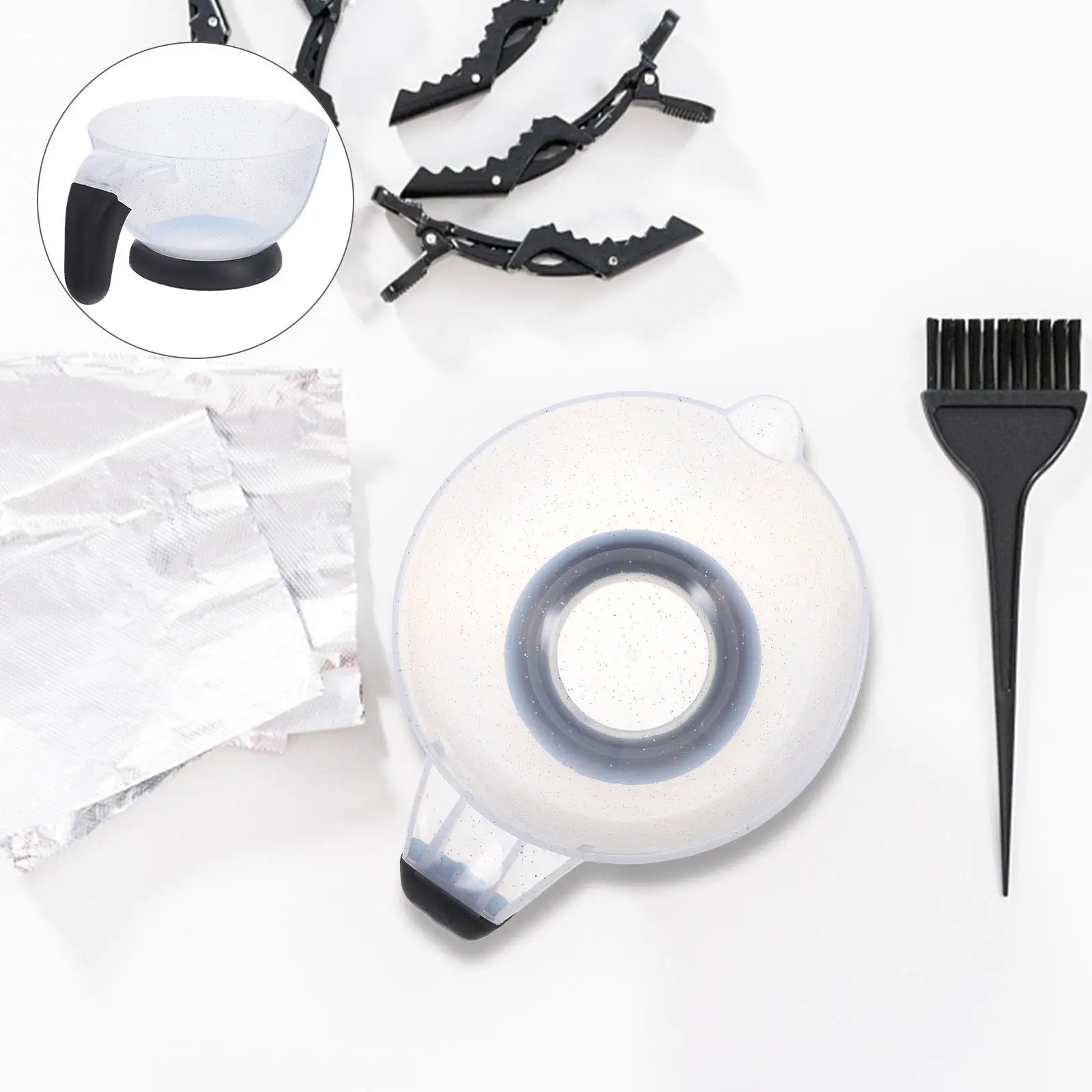 

2Pcs Hair Dye Bowls Sturdy Washable Mixing Bowls with Handle for Salon Hair Color Mixing and Tinting Tinting Bowl