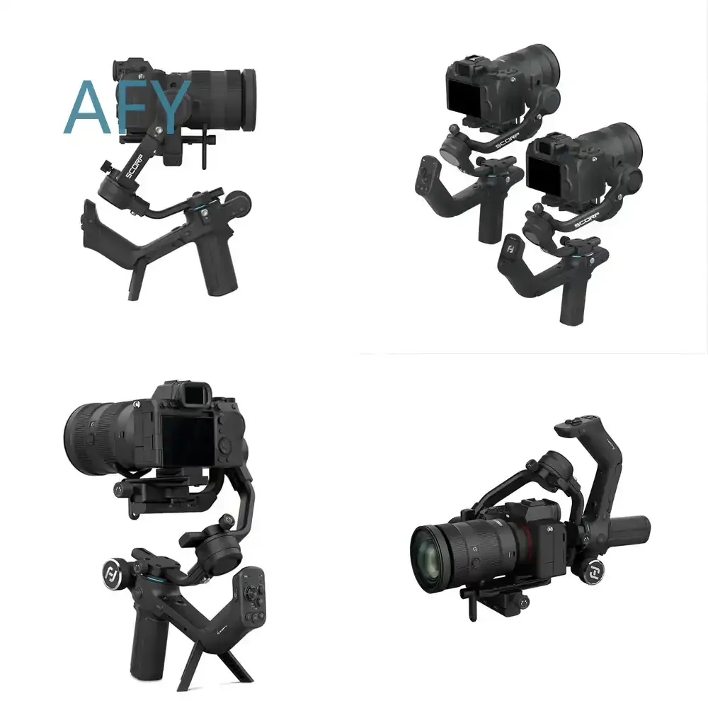 FeiyuTech for SCORP-C Handheld Gimbal 3 Axis Stabilizer Handle Grip for DSLR Camera Video Shooting Portable Motorized Gimbal