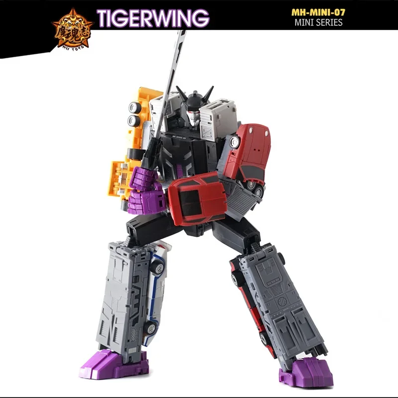 Jouets transformés laissée TOYS MH-MINI07 TIGERWING KO BLOSet 5-en-1 Cigarade Heist Modèle Collection Cadeau Anime