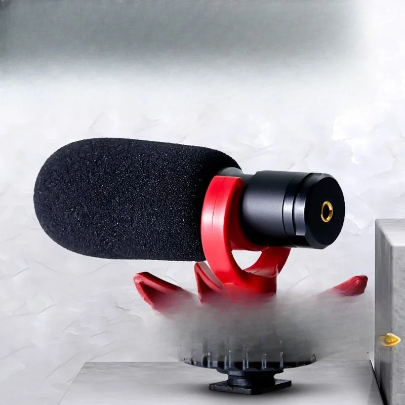 Suitable for M2 Mobile Phone Microphone, Microphone, SLR Micro-single Machine Top External Heart-shaped Radio