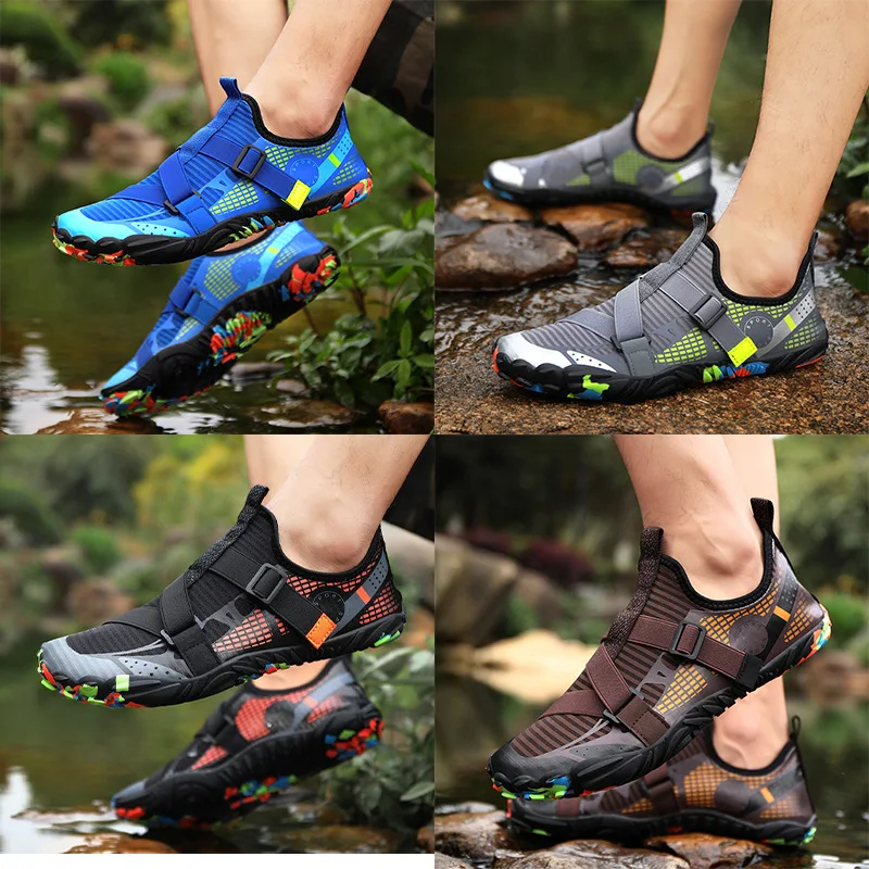 Outdoor climbing hiking sports trace trace shoes Swimming shoes, lightweight diving beach shoes