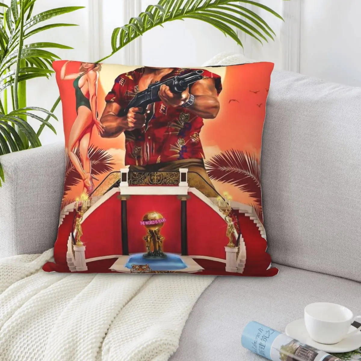 

Scarface 000002 Pillow Case Pillow Cases Decorative Pillow Dakimakura Pillow Case Pillow Cover