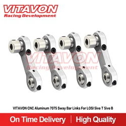 VITAVON CNC Aluminum 7075 Sway Bar Links For LOSI 5ive T 5ive B