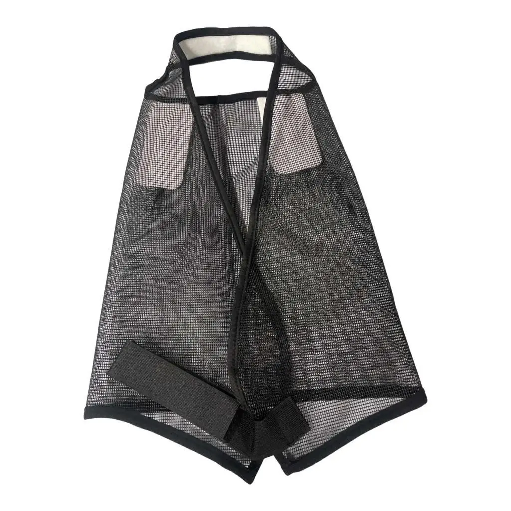 Defense Horse Fly Mask No Ear Face Shield for Protecting Horses During Outdoor Pasture Use