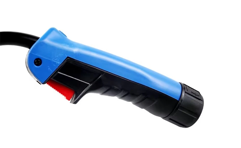 CO2 Mig Mag Schweißbrenner Luftgekühlt MB 1PCS 15AK 14AK Schwanenhals Kontakt Spitze Halter Gas Düse Magnetventil – Detail 6