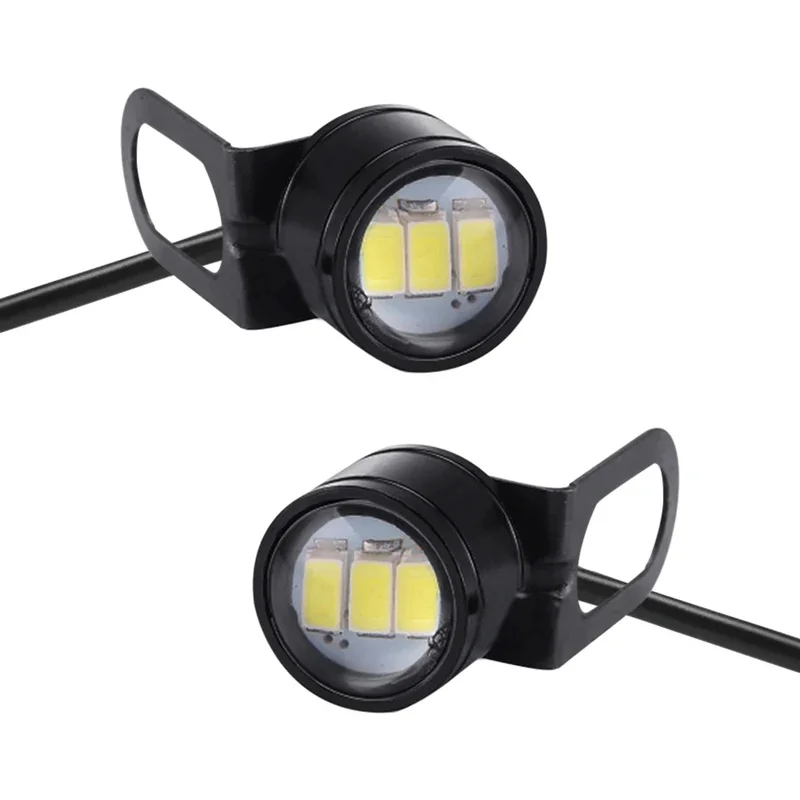 2/4/6/8pcs Motorcycle Flash Strobe Eagle Eye Motorcycle Daytime Running Light Fog Lamp Headlight For Most Motorcycle