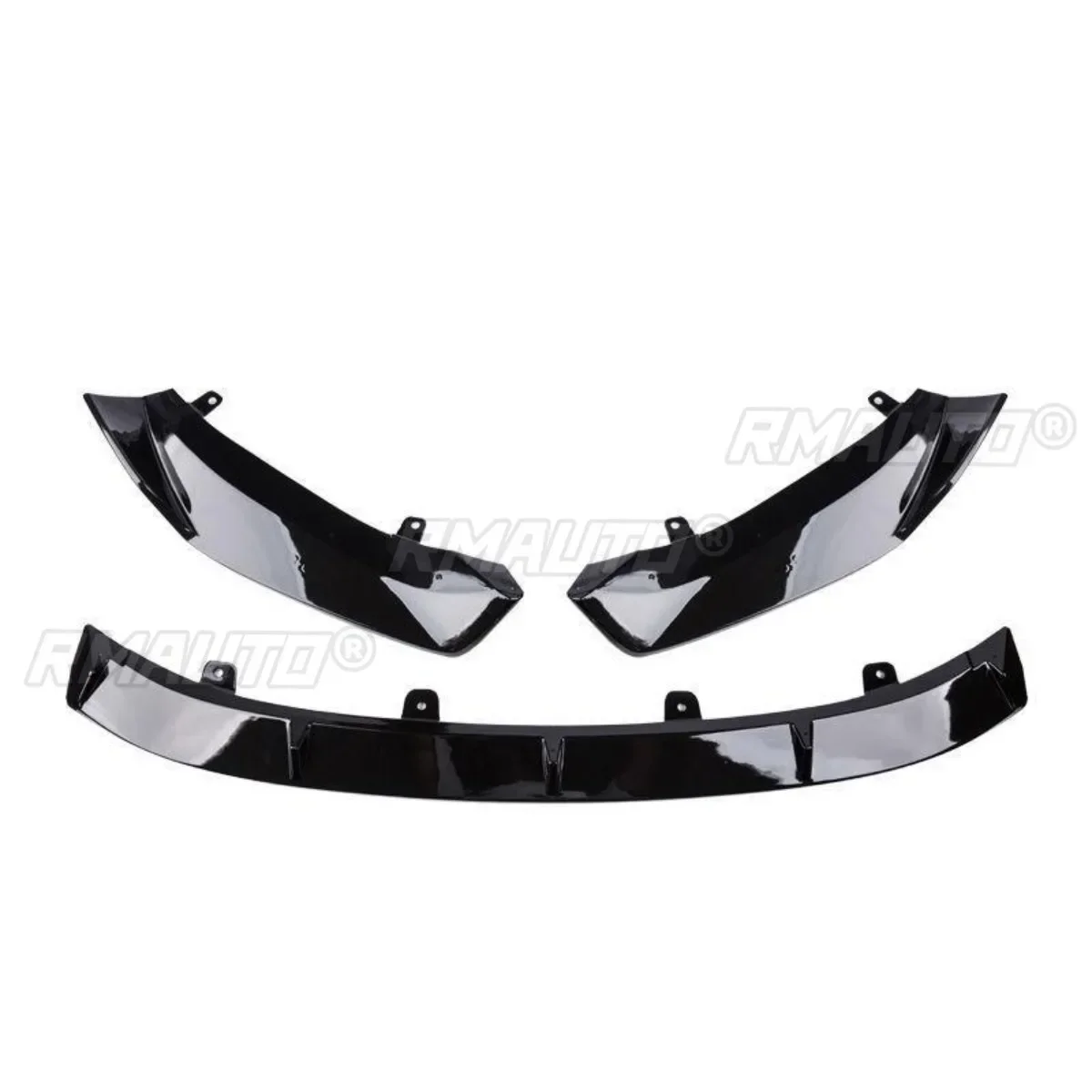 Car Front Bumper Lip Splitter Diffuser Spoiler Exterior Part For BYD SONG MAX 2017-2019 Bumper Guard Protector Car Accessories