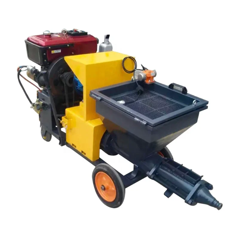 

YG Mortar Plaster Spraying Machine Cement Concrete Wall Plastering Machine Concrete Mortar Sprayer Shotcrete Machine