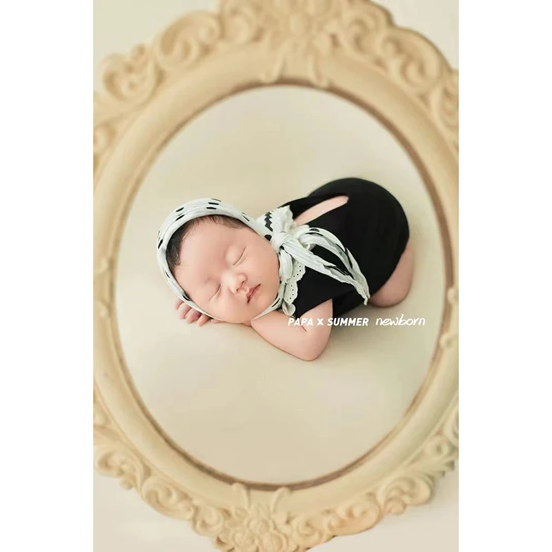 Newborn Fragrant Wind Theme Full Moon Photography Props Clothes Baby 100 Day and 100 Year Old Photos 아기 코스프레