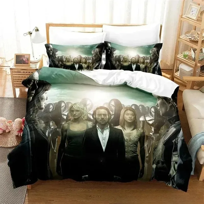 

3D Printed Battlestar Galactica Bedding Sets Exquisite Bed Supplies Set Duvet Cover Bed Comforter Set Luxury Birthday Gift