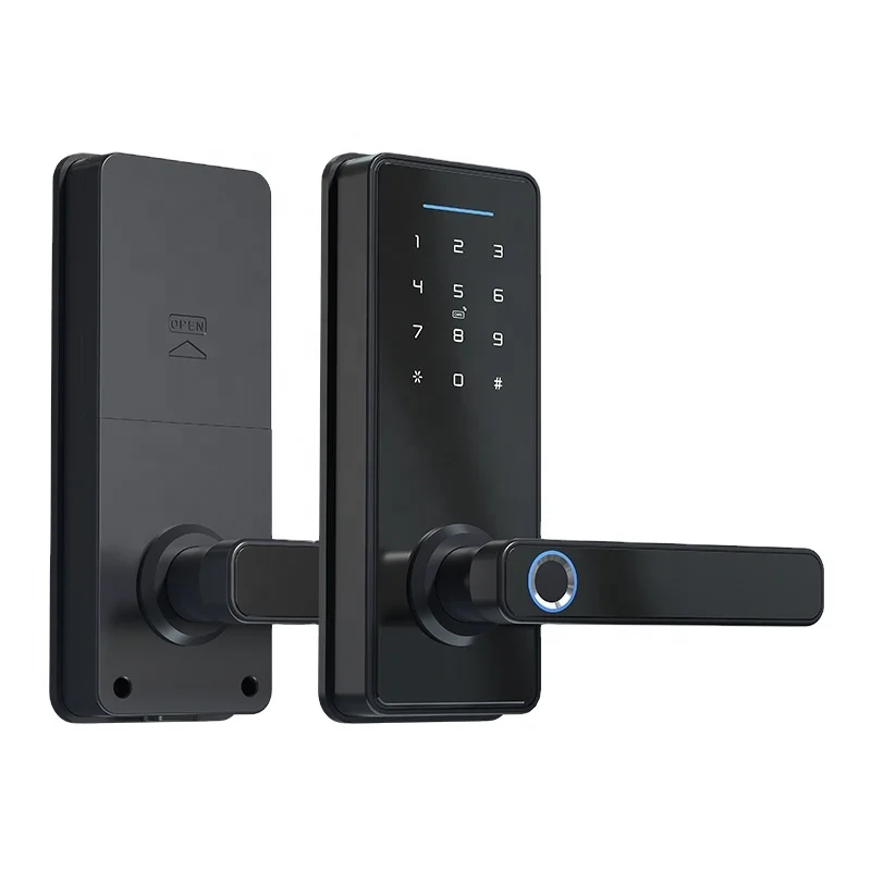 YYHC-Car Smart Key Wifi  Intelligent Electronic Security  Door Lock Fingerprint Lock With Remote Control App for Residence Offic