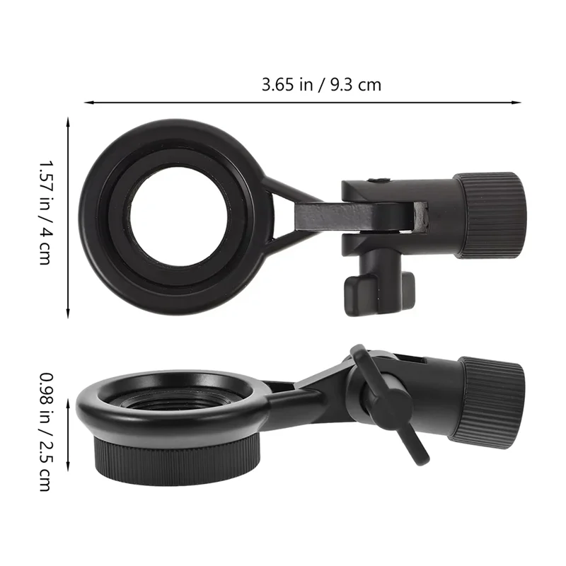 Microphone Shock Mount Bracket Mic Clip Metal Use Flexible Simple Angle Adjustment Suitable