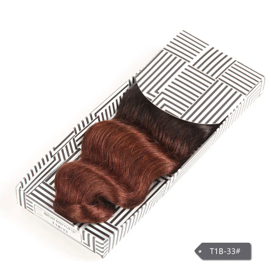 Paquetes de Cabello Humano Brasileño Body Wave P4/27 P6/27 Rojo 99J Ombre T1B/27 Extensiones de Cabello Remy Doble Drawn para Negras 6