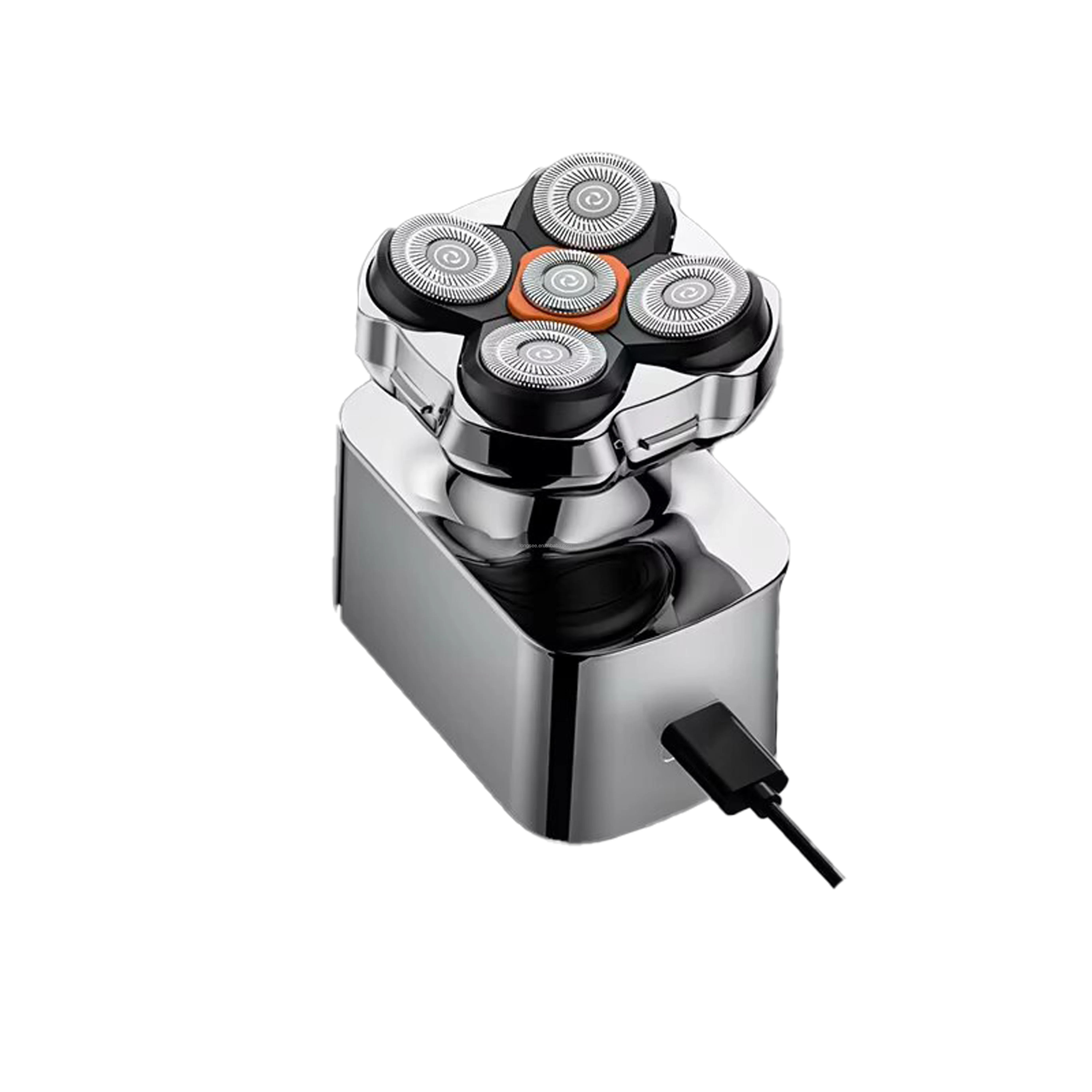 

2026 New ModelMini-portae-electric-shaver Head Beard Golden Small Portae Electric Barber Cordless Bald Head Electric