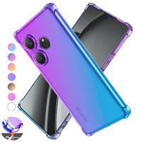 Four-corners Shockproof Gradient TPU Case for Realme GT 7 Pro 6 6T Neo 3 3T 2T GT 2 Note 50 60 Protective Cover Fundas Coque