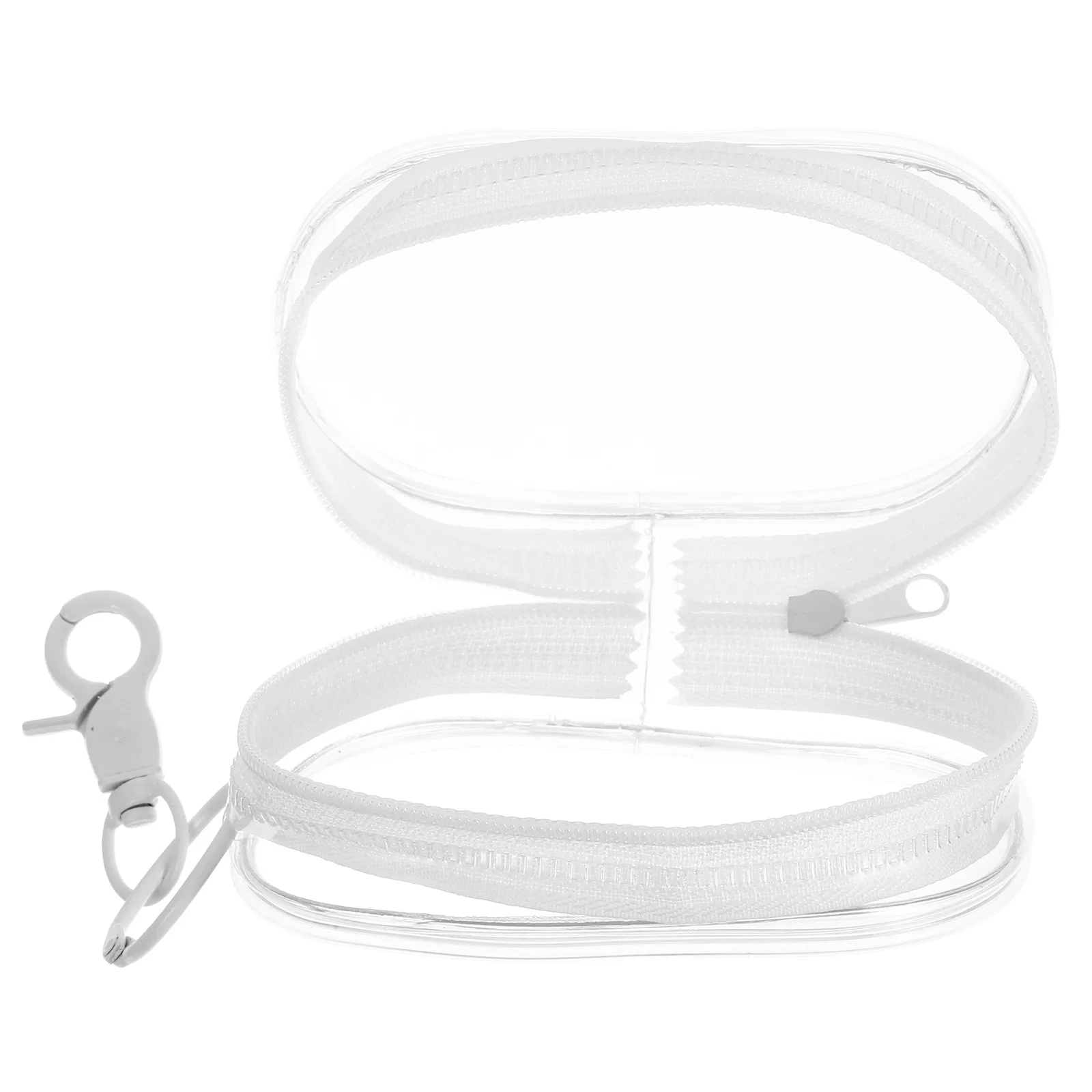 

Travel Hairpin Black Cord Organizer Clear Purse Hair Transparent Cable Organizer Bag Tie Pouch Earphone Bag Small Travel
